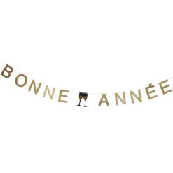 Sale Gifi Guirlande Bonne Année dorée