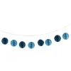 Discount Gifi Guirlande boule en papier bleu