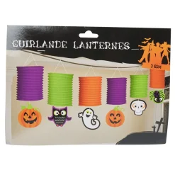 Discount Gifi Guirlande de lanternes Halloween 3,65 m