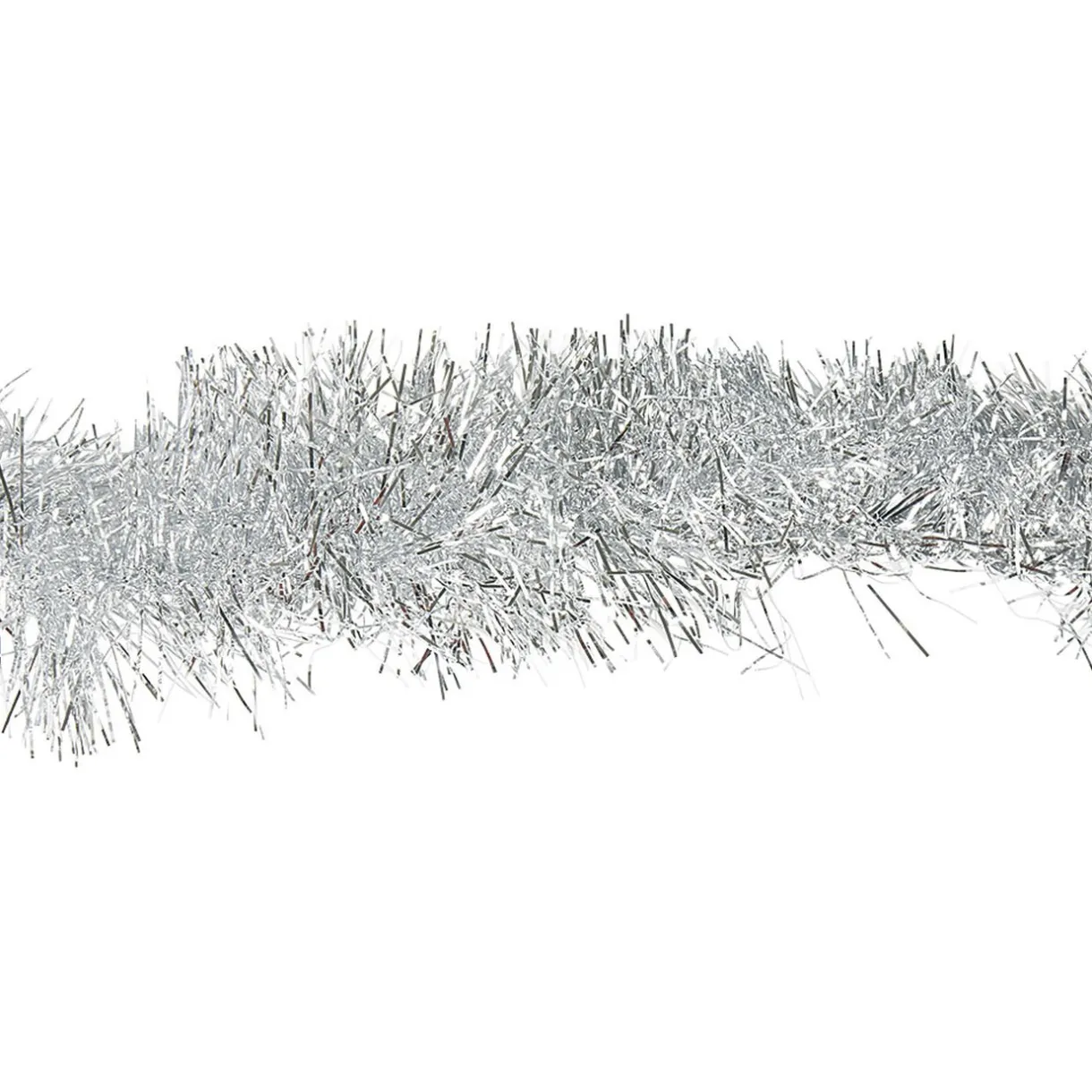 Outlet Gifi Guirlande de Noël à brins scintillants Argenté 4 m