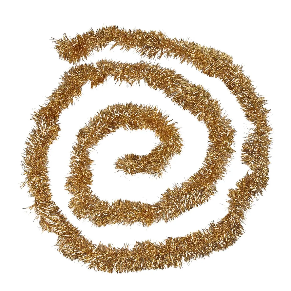 New Gifi Guirlande de Noël à brins scintillants Doré 4 m