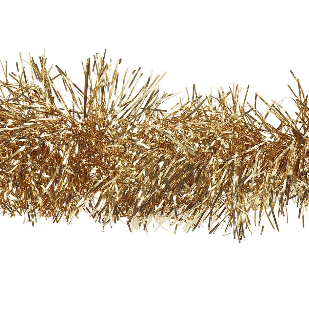 New Gifi Guirlande de Noël à brins scintillants Doré 4 m