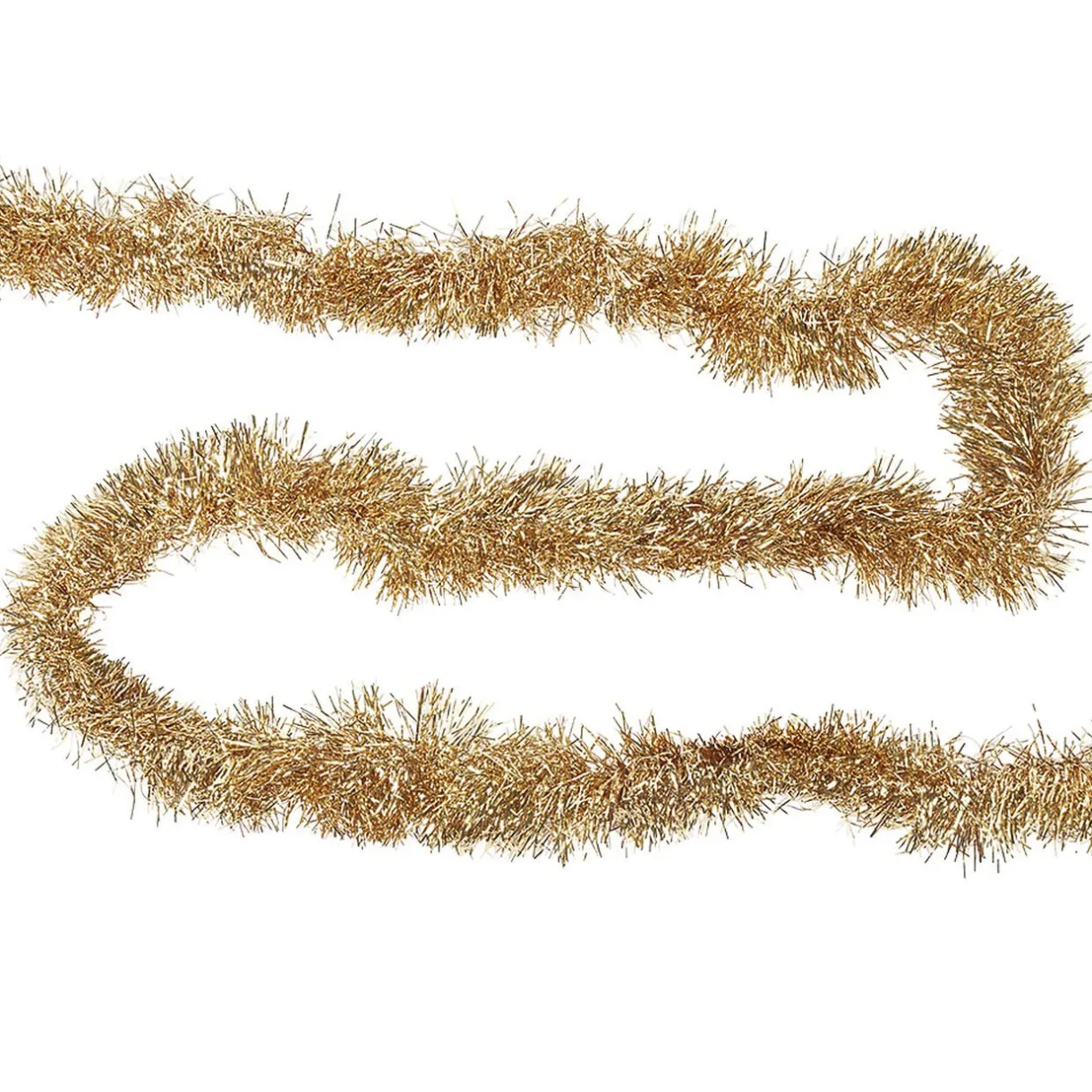 New Gifi Guirlande de Noël à brins scintillants Doré 4 m