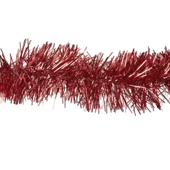 Outlet Gifi Guirlande de Noël à brins scintillants Rouge 4 m