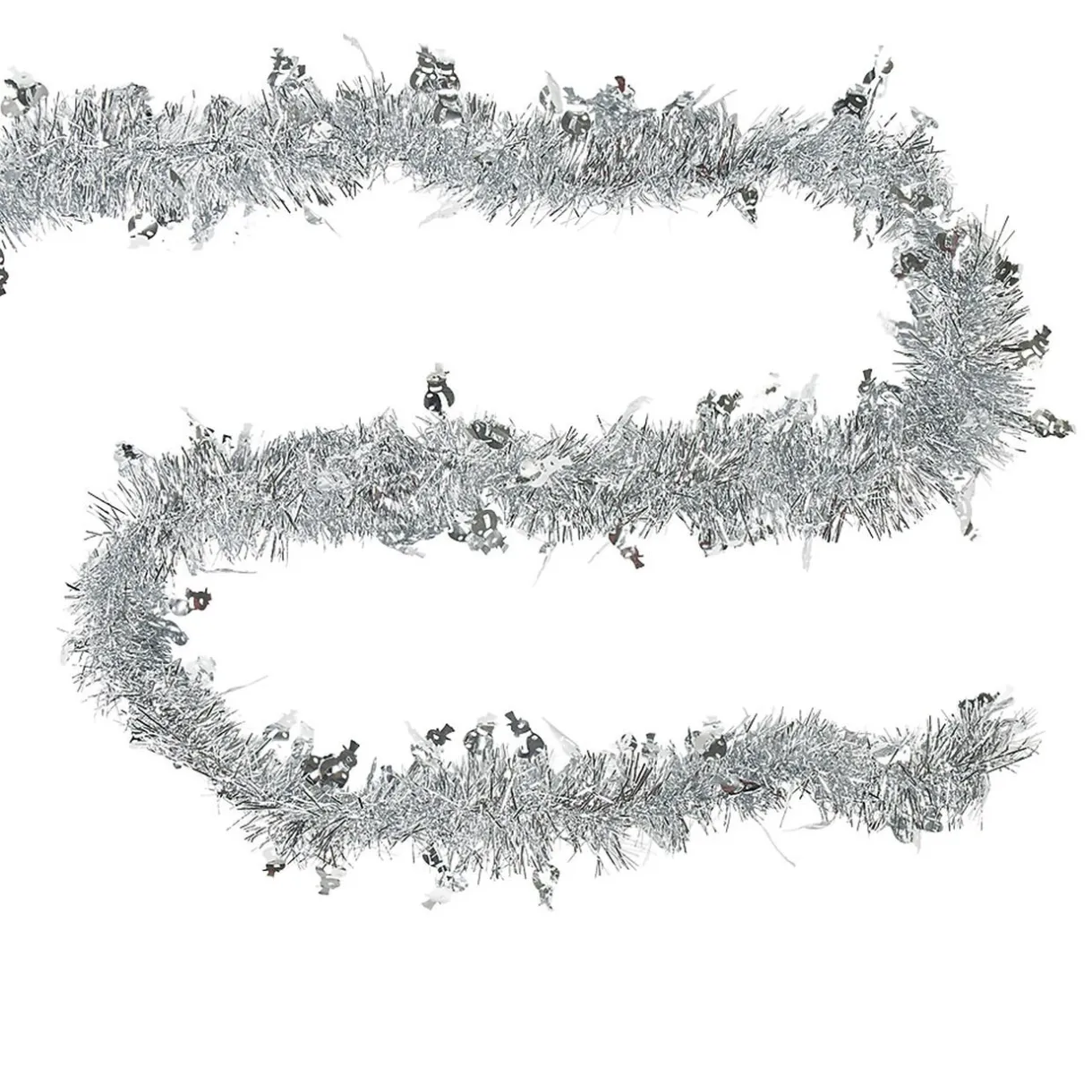 Online Gifi Guirlande de Noël à brins scintillants Gris 3 m