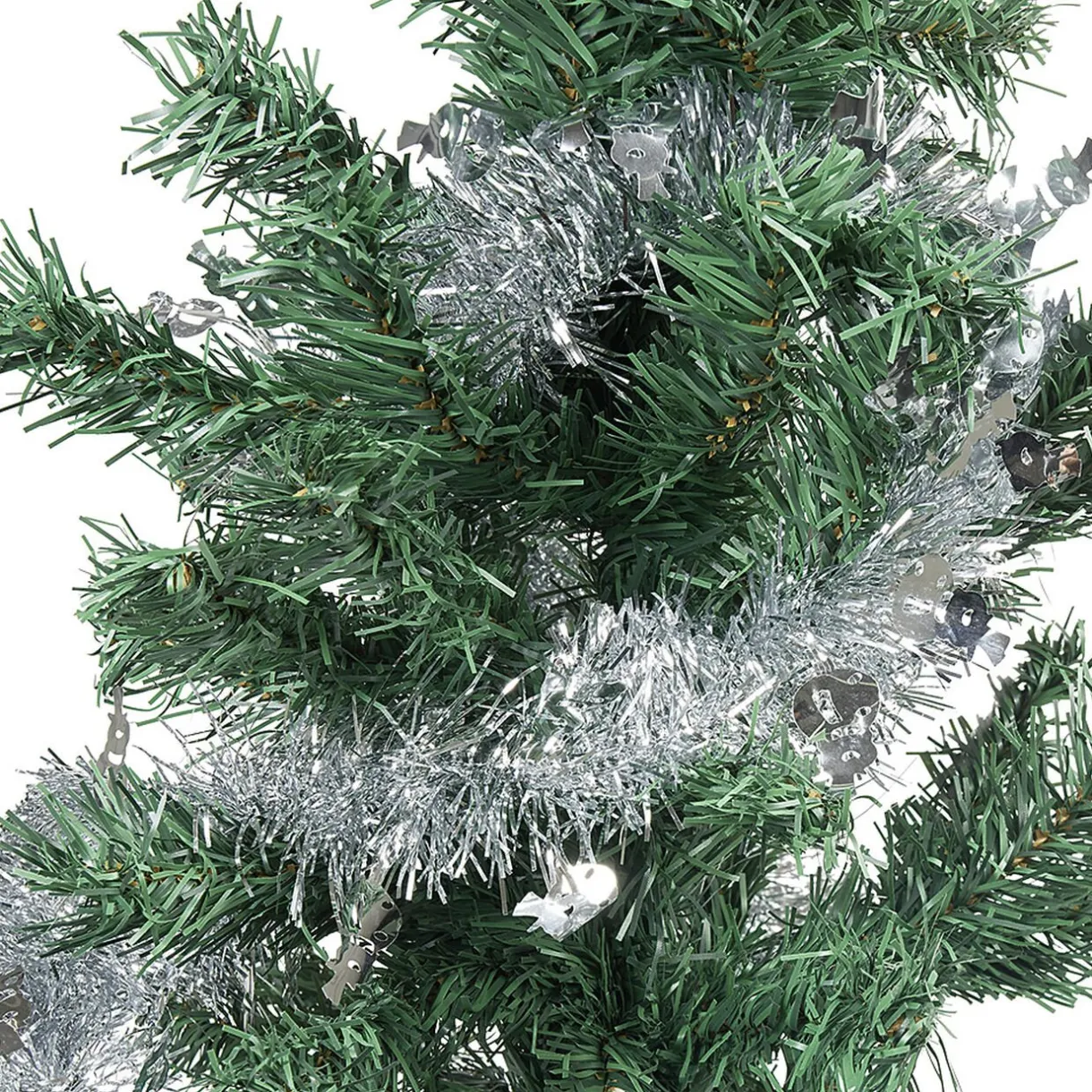 Online Gifi Guirlande de Noël à brins scintillants Gris 3 m