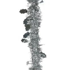 Gifi Guirlande de Noël argentée 2 m^ Décoration Extérieure De Noël