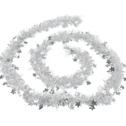 Gifi Guirlande de Noël argentée 3 m^ Décoration Extérieure De Noël