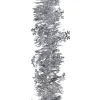 Gifi Guirlande de Noël argentée 2 m^ Décoration Extérieure De Noël