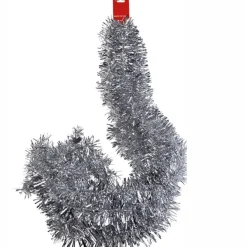 Gifi Guirlande de Noël argentée 1.8 m^ Décoration Extérieure De Noël