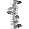Gifi Guirlande de Noël argentée 2 m^ Décoration Extérieure De Noël