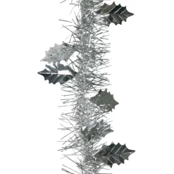 Gifi Guirlande de Noël argentée 2 m^ Décoration Extérieure De Noël