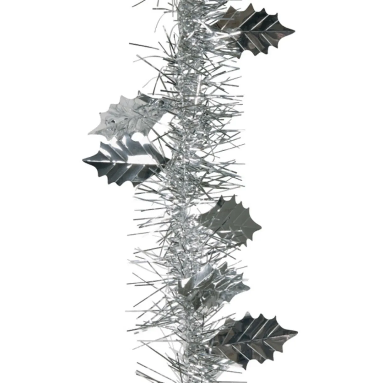 Gifi Guirlande de Noël argentée 2 m^ Décoration Extérieure De Noël