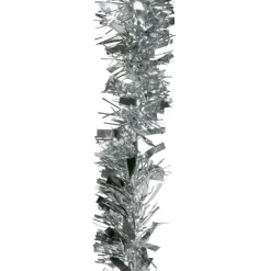 Gifi Guirlande de Noël argentée 2 m^ Décoration Extérieure De Noël