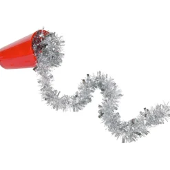 Gifi Guirlande de Noël argentée 2 m^ Décoration Extérieure De Noël