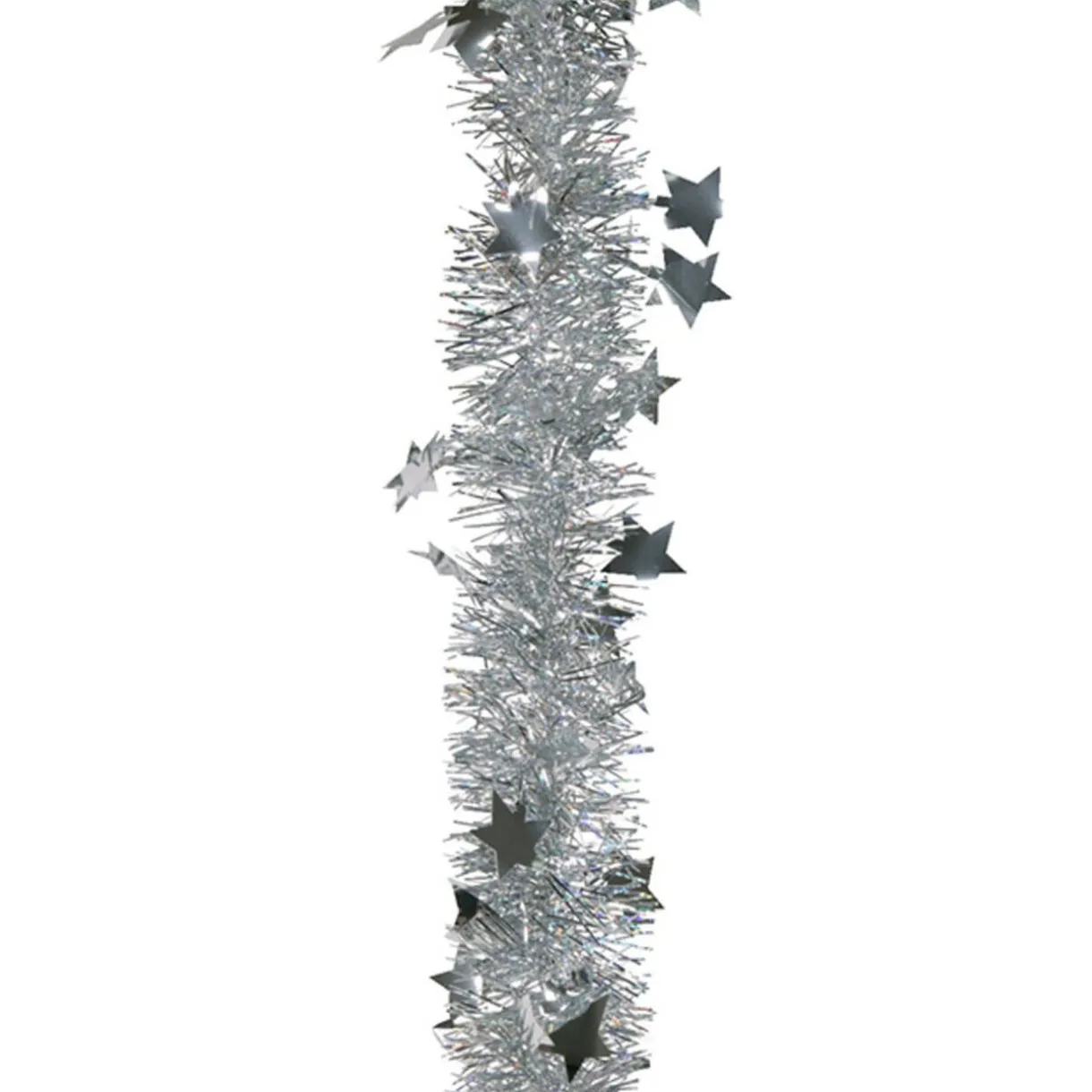 Gifi Guirlande de Noël argentée 2 m^ Décoration Extérieure De Noël