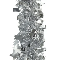 Gifi Guirlande de Noël argentée 2 m^ Décoration Extérieure De Noël