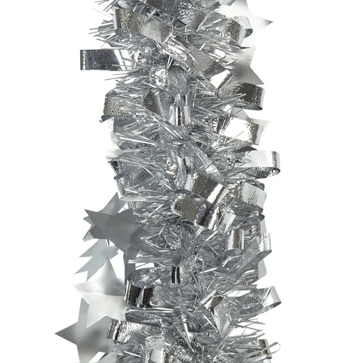 Gifi Guirlande de Noël argentée 2 m^ Décoration Extérieure De Noël