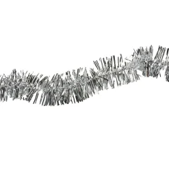 Gifi Guirlande de Noël argentée 2.5 m^ Décoration Extérieure De Noël