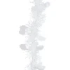 Gifi Guirlande de Noël blanche 2 m^ Décoration Extérieure De Noël