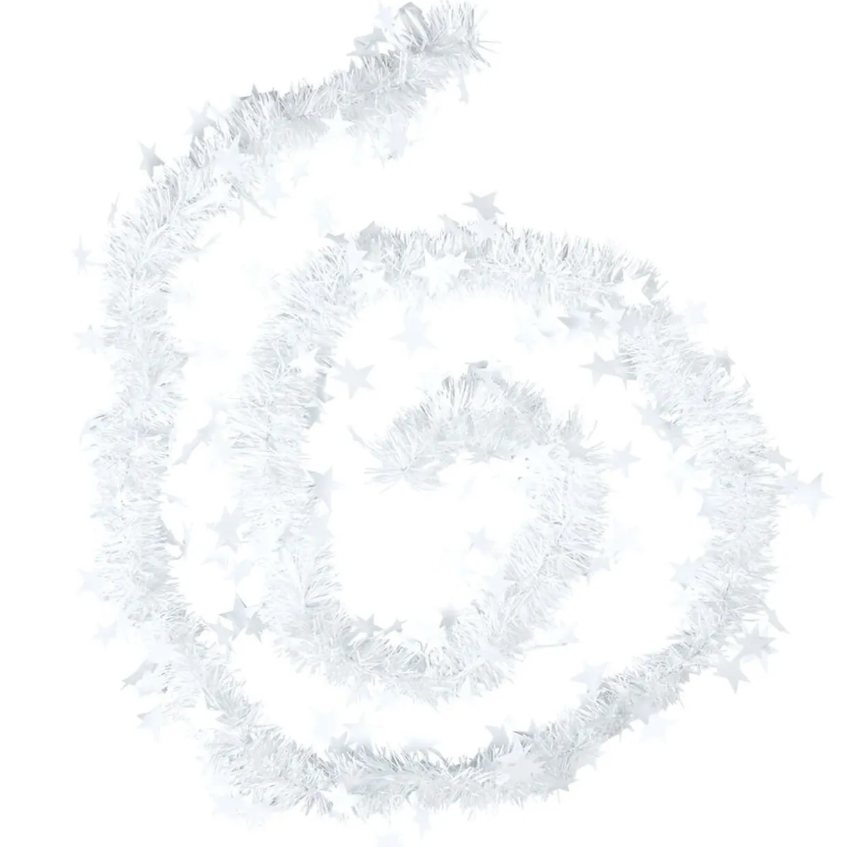 Gifi Guirlande de Noël blanche 2 m^ Décoration Extérieure De Noël