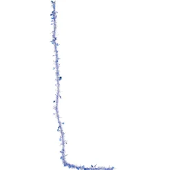 Gifi Guirlande de Noël bleue blanche 2 m^ Décoration Extérieure De Noël