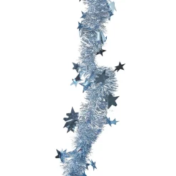 Gifi Guirlande de Noël bleue clair argenté 2 m^ Décoration Extérieure De Noël