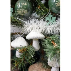 Gifi Guirlande de Noël champignons et flocons 1,80 m^ Décoration Sapin