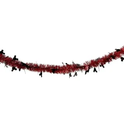 Gifi Guirlande de Noël Disney Mickey scintillante rouge et noir 3m^ Décoration Sapin