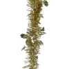 Gifi Guirlande de Noël dorée 2 m^ Décoration Extérieure De Noël