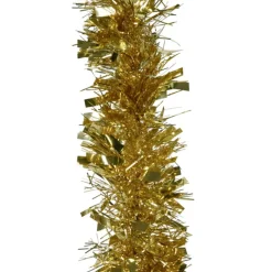 Gifi Guirlande de Noël dorée 2 m^ Décoration Extérieure De Noël