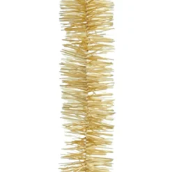 Gifi Guirlande de Noël dorée 2 m^ Décoration Extérieure De Noël