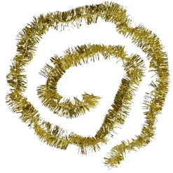 Gifi Guirlande de Noël dorée 2.5 m^ Décoration Extérieure De Noël