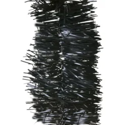 Gifi Guirlande de Noël noire 2 m^ Décoration Extérieure De Noël