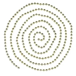 Gifi Guirlande de Noël perle dorée 2,70 m^ Décoration Sapin