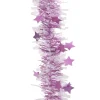 Gifi Guirlande de Noël rose 2 m^ Décoration Extérieure De Noël