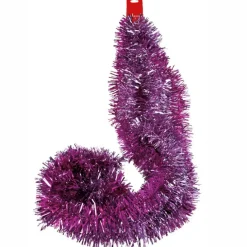 Gifi Guirlande de Noël rose fuchsia 1.8 m^ Décoration Extérieure De Noël