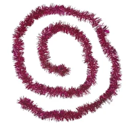 Gifi Guirlande de Noël rose fuchsia 2 m^ Décoration Extérieure De Noël