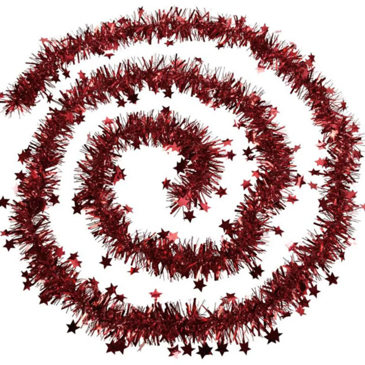 Gifi Guirlande de Noël rouge 4 m^ Décoration Extérieure De Noël