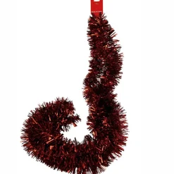 Gifi Guirlande de Noël rouge 1.8 m^ Décoration Extérieure De Noël