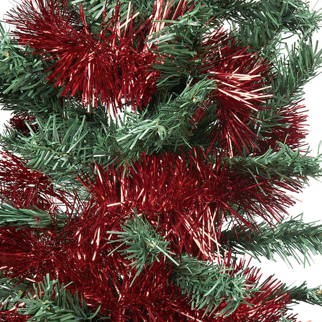 Discount Gifi Guirlande de Noël rouge 2 m