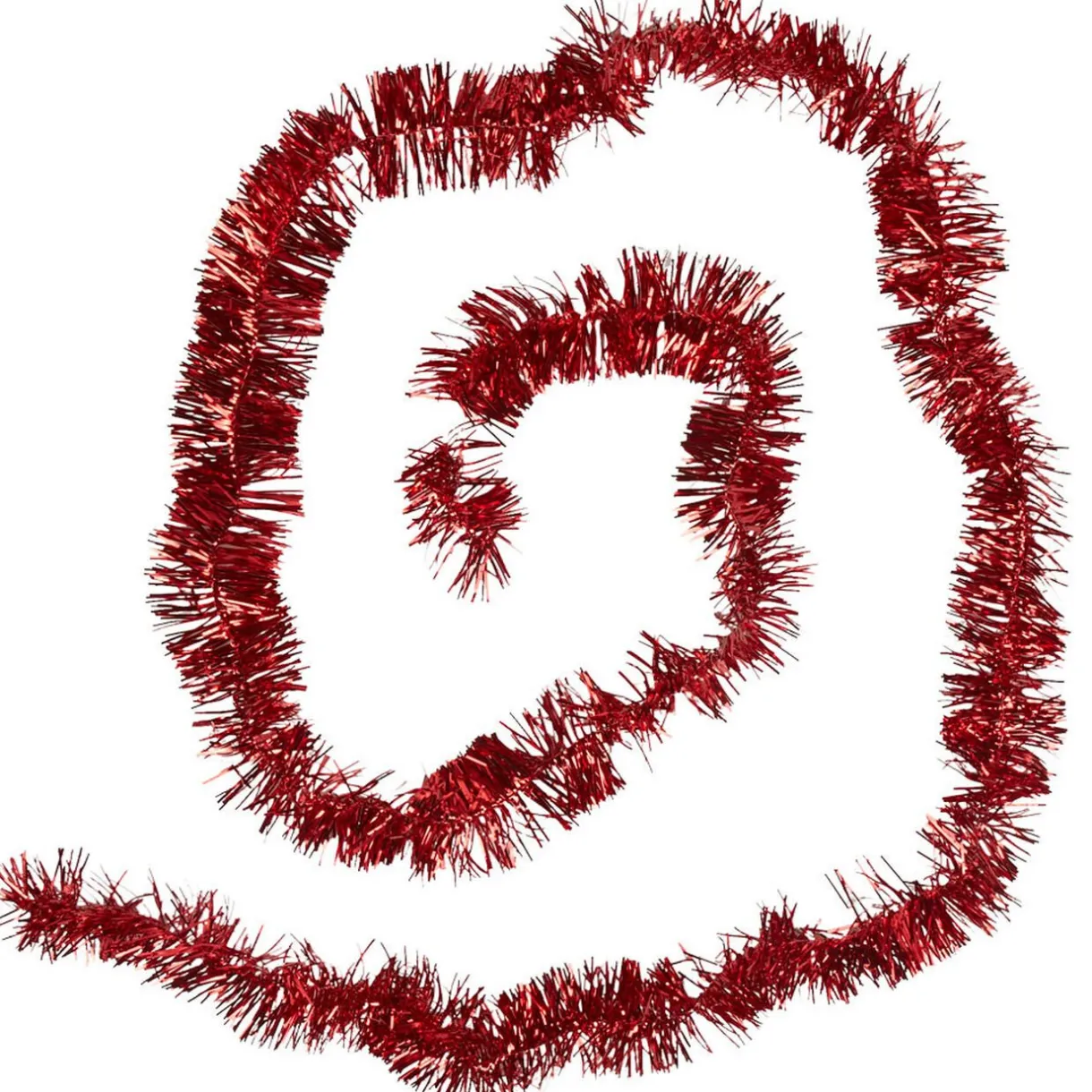 Gifi Guirlande de Noël rouge 2.5 m^ Décoration Extérieure De Noël