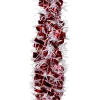 Gifi Guirlande de Noël rouge blanche 2 m^ Décoration Extérieure De Noël