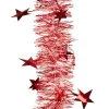 Gifi Guirlande de Noël rouge blanche 2 m^ Décoration Extérieure De Noël