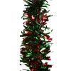 Gifi Guirlande de Noël rouge et verte 2 m^ Décoration Extérieure De Noël