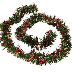 Gifi Guirlande de Noël rouge et verte 2 m^ Décoration Extérieure De Noël