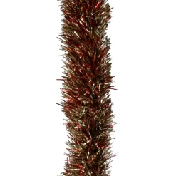 Gifi Guirlande de Noël rouge et dorée 2.7 m^ Décoration Extérieure De Noël