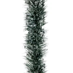 Gifi Guirlande de Noël verte blanche argentée 2.7 m^ Décoration Extérieure De Noël