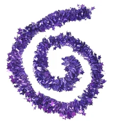 Gifi Guirlande de Noël violette 2 m^ Décoration Extérieure De Noël