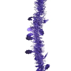 Gifi Guirlande de Noël violette 2 m^ Décoration Extérieure De Noël